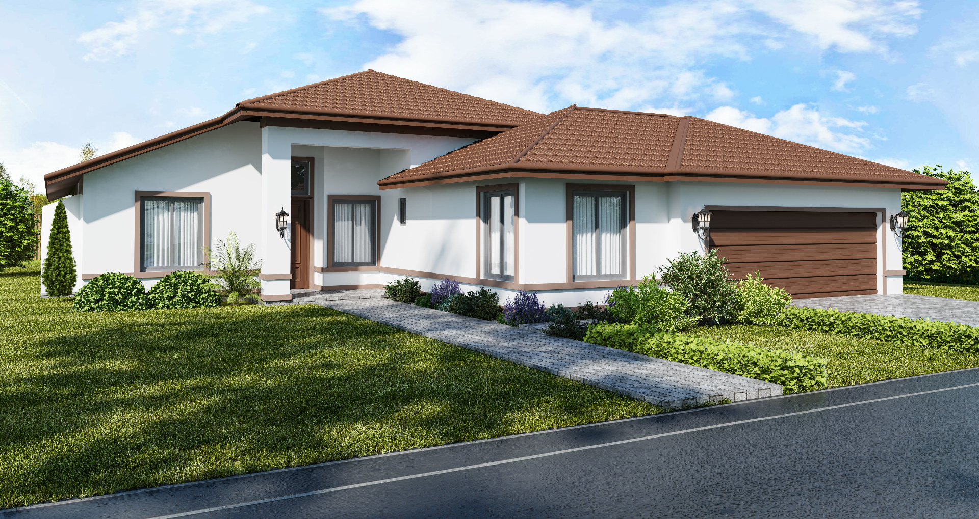 Bright, clean windows on a Hialeah Gardens home